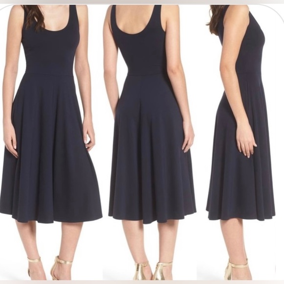 Leith Stretch Knit Midi Dress - Picture 2 of 2